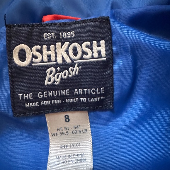 Boys Oshkosh Puffy Jacket - Picture 2 of 6